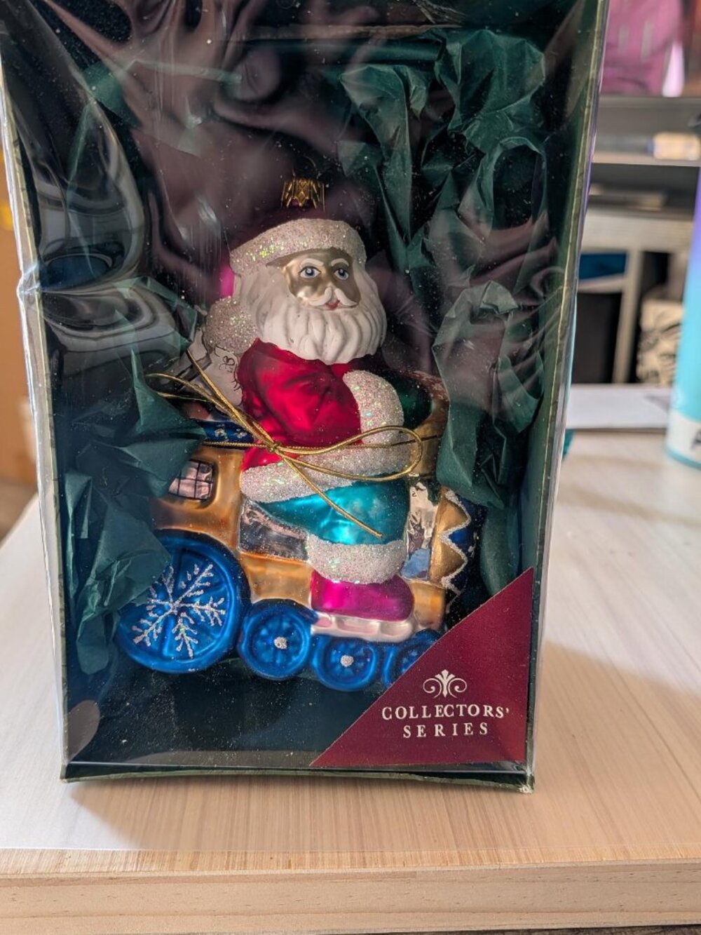 'Santa on Train' from the Collectors Series